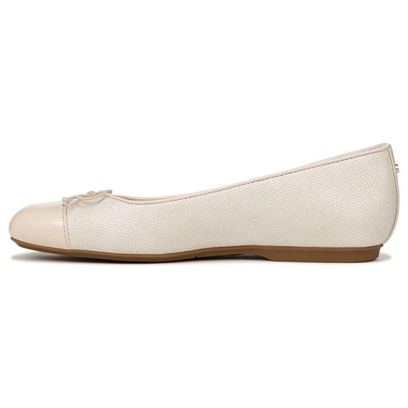 Dr. Scholl's Wexley Bow Naisten Ballerinat Valkoinen | XSUCR-5694