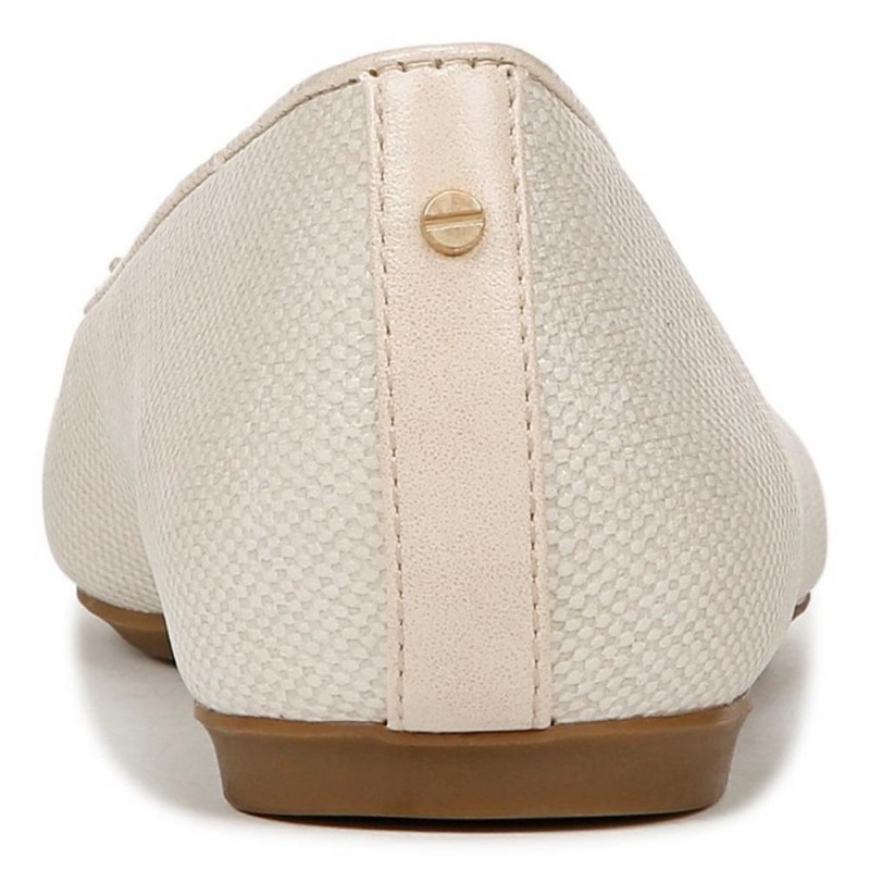 Dr. Scholl's Wexley Bow Naisten Ballerinat Valkoinen | XSUCR-5694