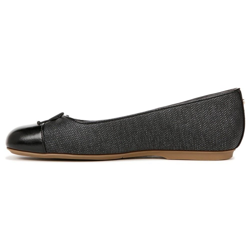 Dr. Scholl's Wexley Bow Naisten Ballerinat Mustat | RYQWG-9501