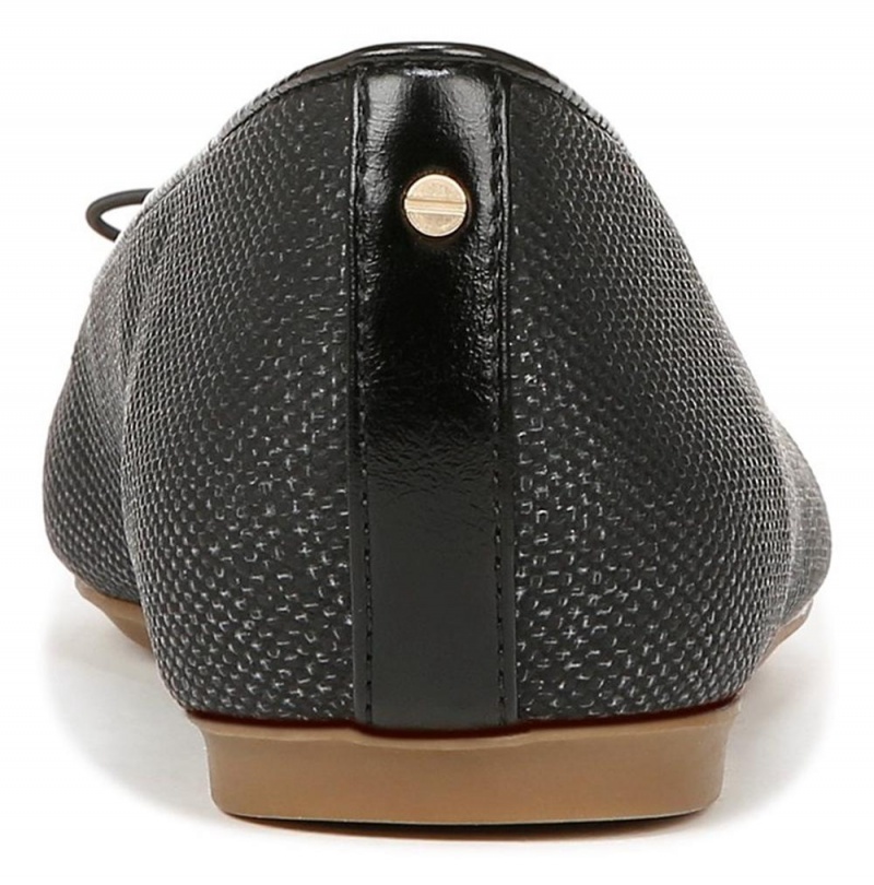 Dr. Scholl's Wexley Bow Naisten Ballerinat Mustat | RYQWG-9501