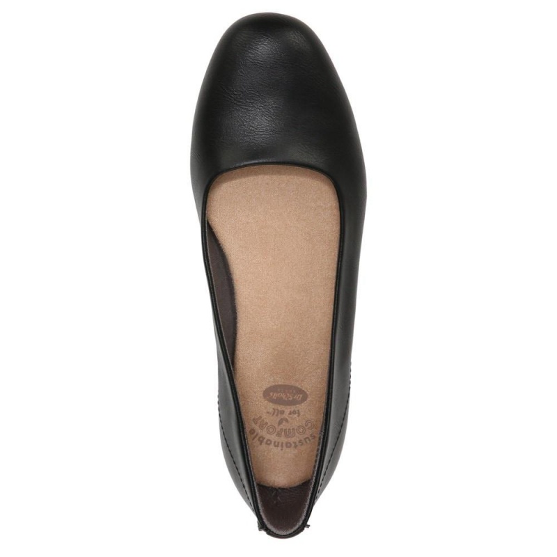 Dr. Scholl's Wexley Naisten Ballerinat Mustat | UKEQW-2780