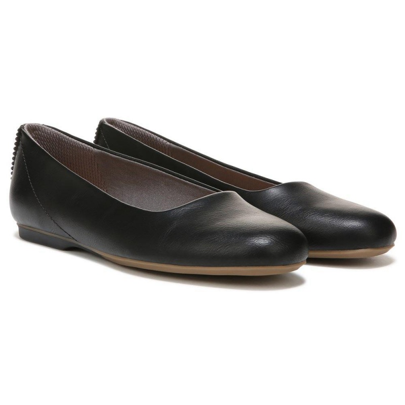 Dr. Scholl\'s Wexley Naisten Ballerinat Mustat | UKEQW-2780