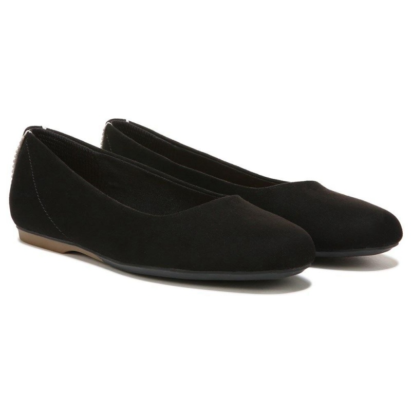 Dr. Scholl\'s Wexley Naisten Ballerinat Mustat | VLBEN-7586