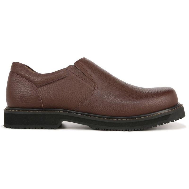 Dr. Scholl's Winder II Slip Resistant Miesten Mokkasiinit Ruskea | UJGXZ-1672