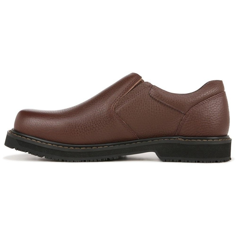 Dr. Scholl's Winder II Slip Resistant Miesten Mokkasiinit Ruskea | UJGXZ-1672